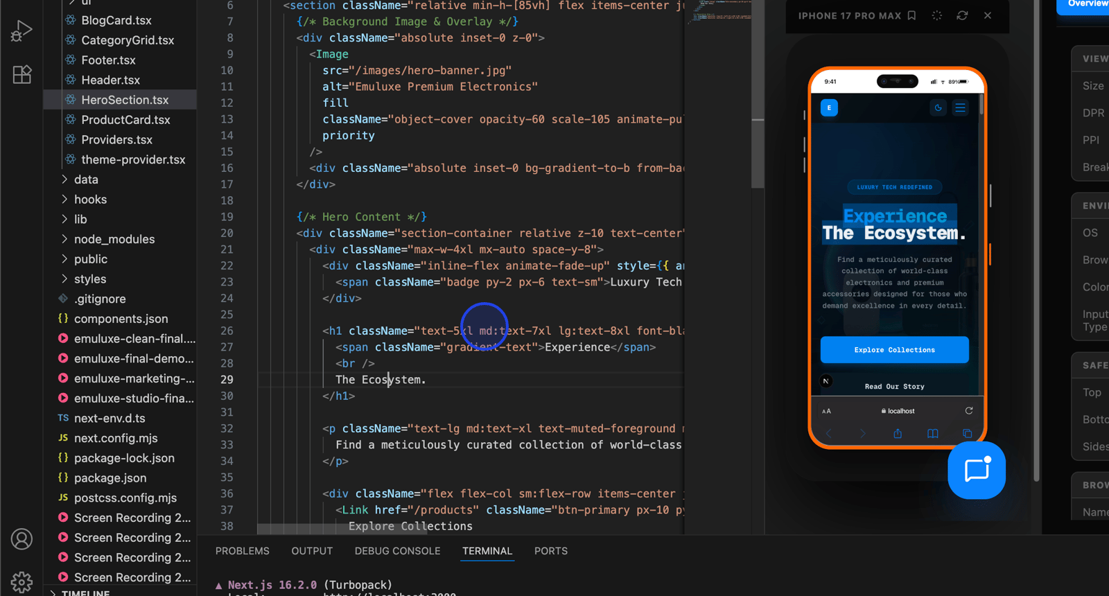 Orientation Toggle Control